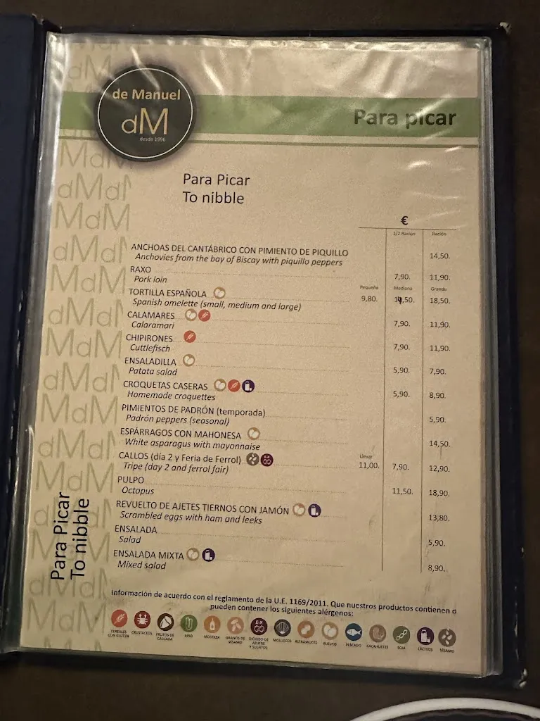 Menu_Meson Restaurante De Manuel_Ferrol_image_3