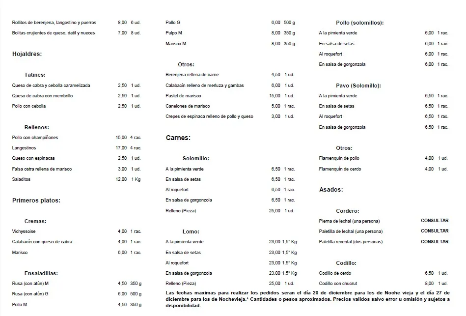Menu_Asador Las Navas_Navas del Marqués Las_immagine_2