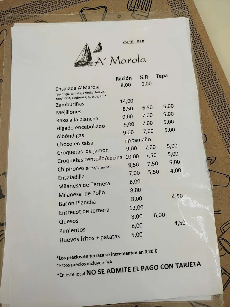 Menu_Mesón A Marola_Ferrol_immagine_3
