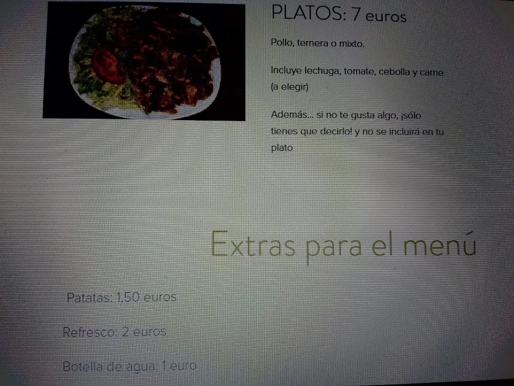 Menu_Oasis bar/kebab_Navas del Marqués Las_immagine_1