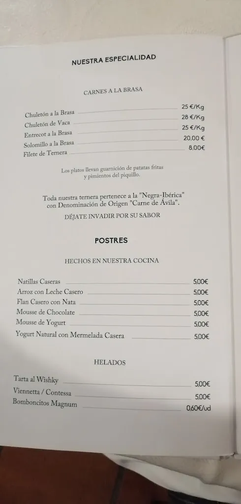 Menu_Restaurante La Galeria_Navaluenga_image_3