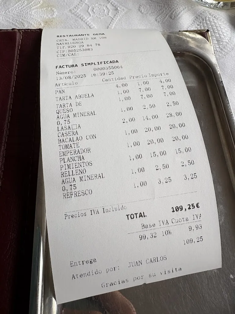 Sílvi Gómez_Gema Bar Restaurante_Navaluenga_review