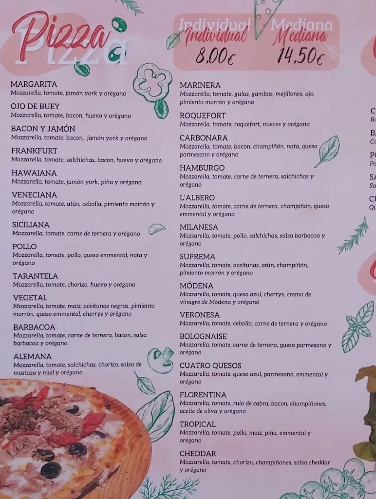 Menu_L'Albero Pizza_Navaluenga_immagine_4