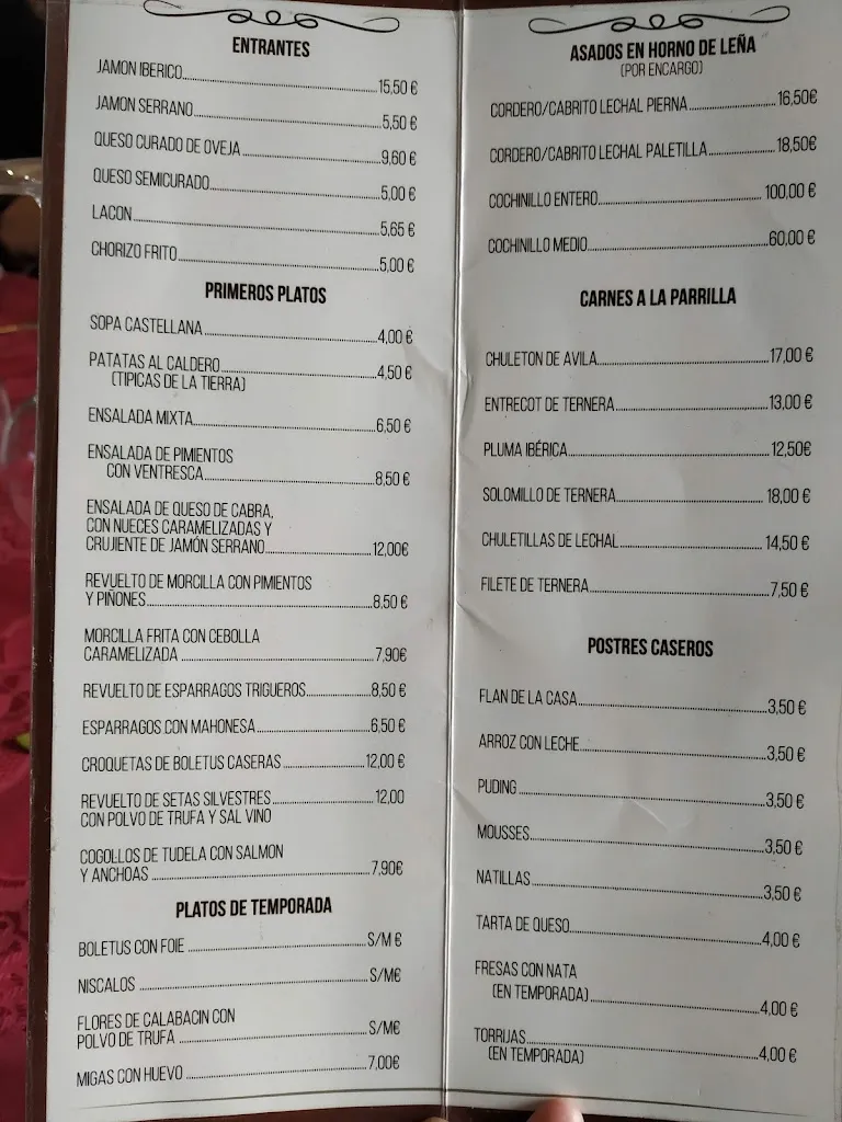 Menu_Restaurante Asador la Asomadilla_Pedro Bernardo_image_3