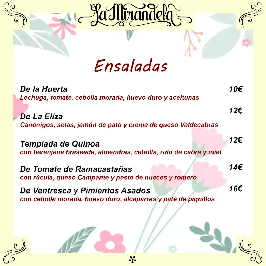Menu_Bar Restaurante La Mirandela_Pedro Bernardo_immagine_3