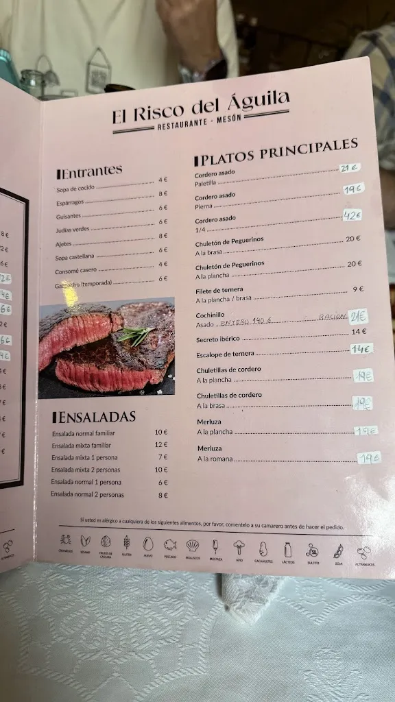 Menu_El Risco Del Aguila_Peguerinos_image_3