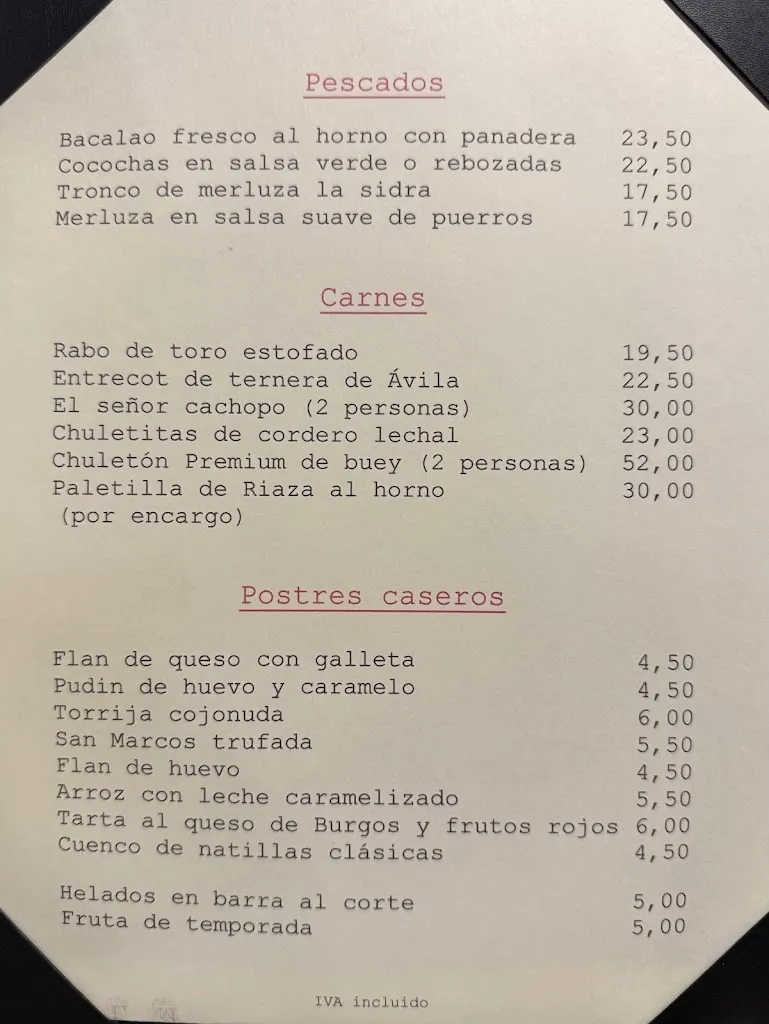 Menu_Restaurante Mirador de Castilla_Puerto Castilla_image_1