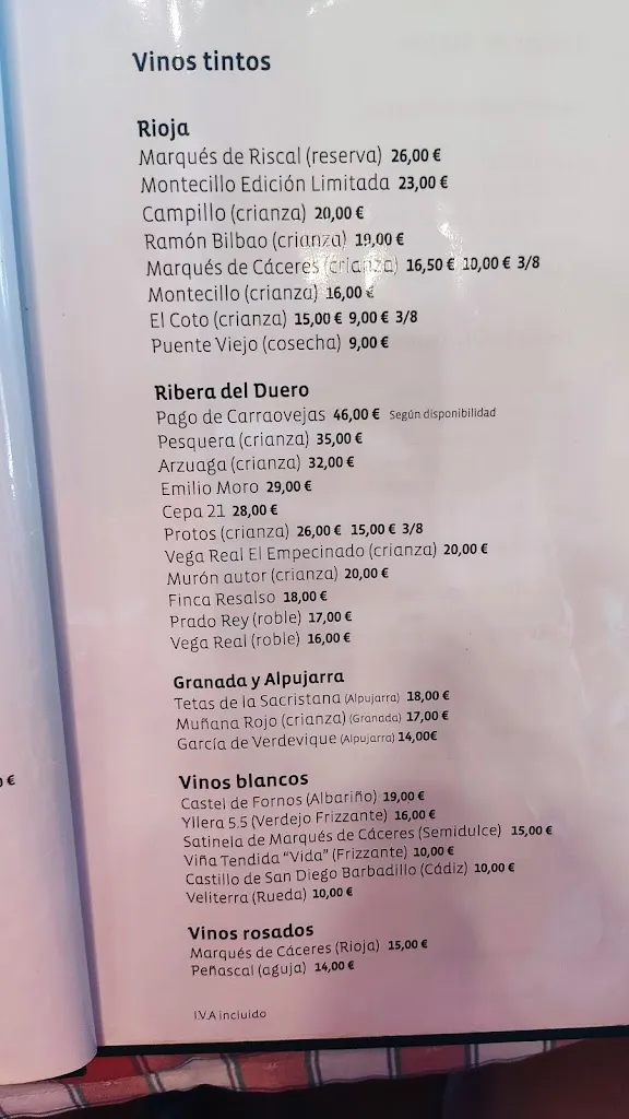 Menu_Mesón Riofrío_Riofrío_image_4