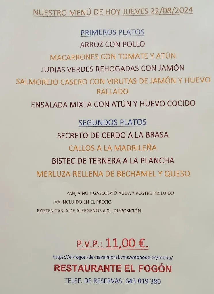 Menu_Restaurante El Fogón_Navalmoral_image_3