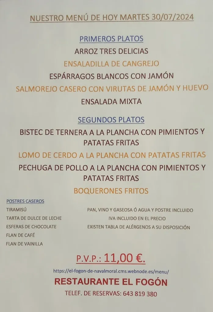 Menu_Restaurante El Fogón_Navalmoral_image_4