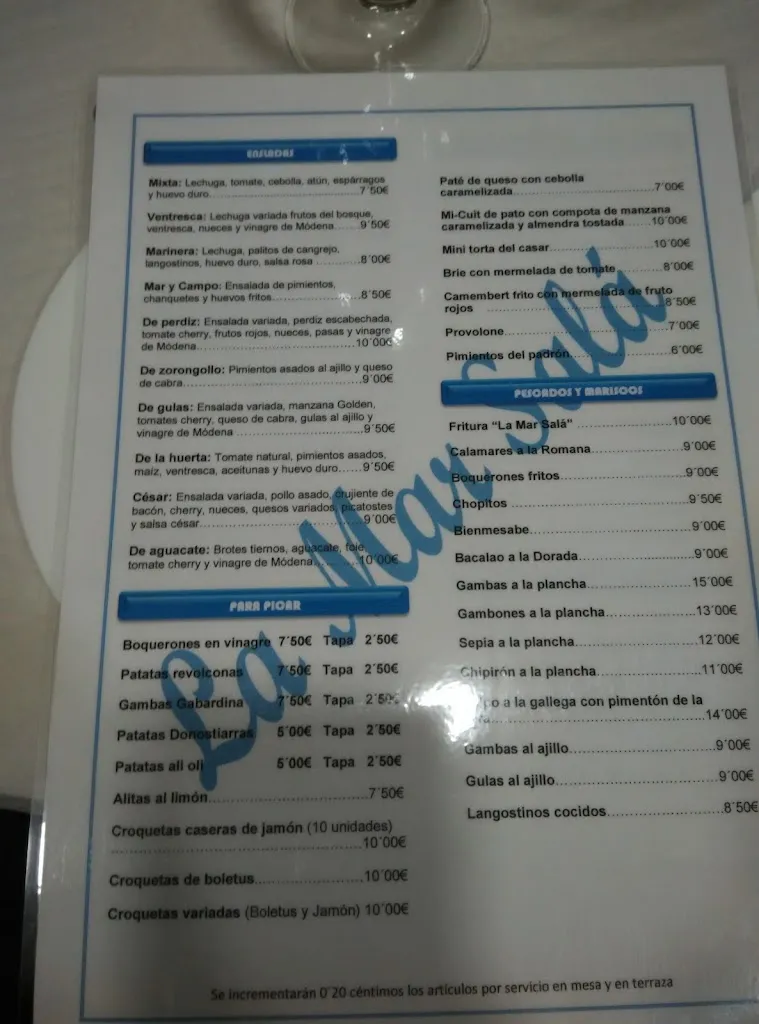 Menu_La Mar Sala Navalmoral S.L._Navalmoral_image_1