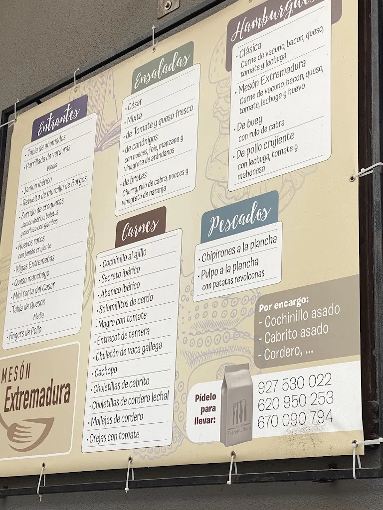 Menu_Extremadura Mesón Restaurante_Navalmoral_image_3