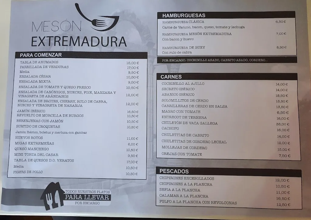 Menu_Extremadura Mesón Restaurante_Navalmoral_image_4
