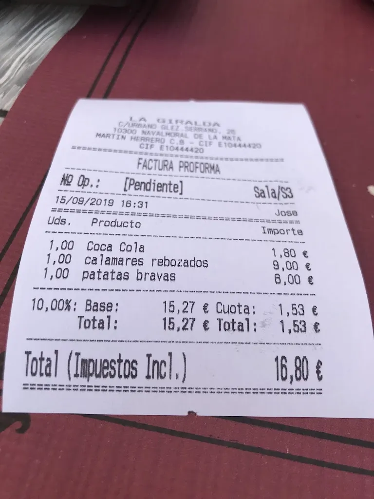 Rocío SC_La Giralda_Navalmoral_review