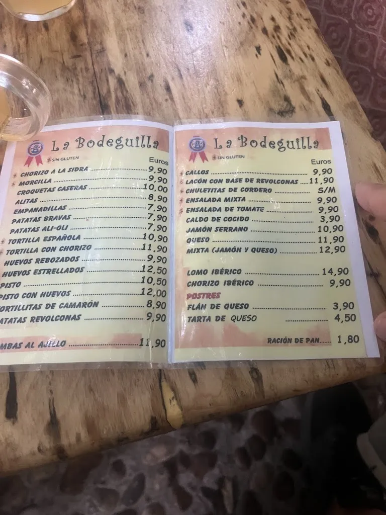 Menu_La Bodeguilla_Piedralaves_image_1