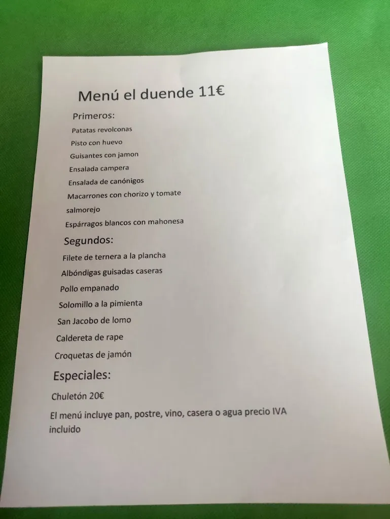 Menu_Mesón El Duende_Piedralaves_image_4