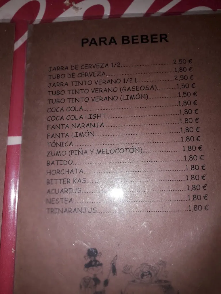 Menu_Terraza Restaurante El Congo_Piedralaves_image_2