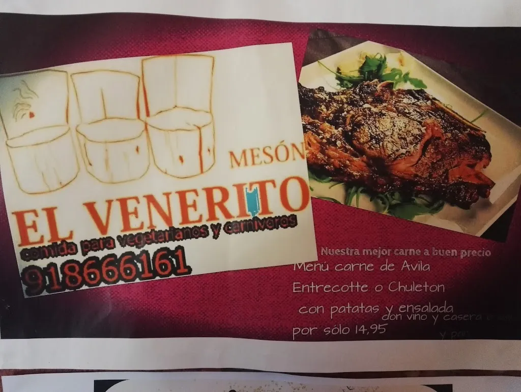 Menu_Mesón El Venerito_Piedralaves_image_2