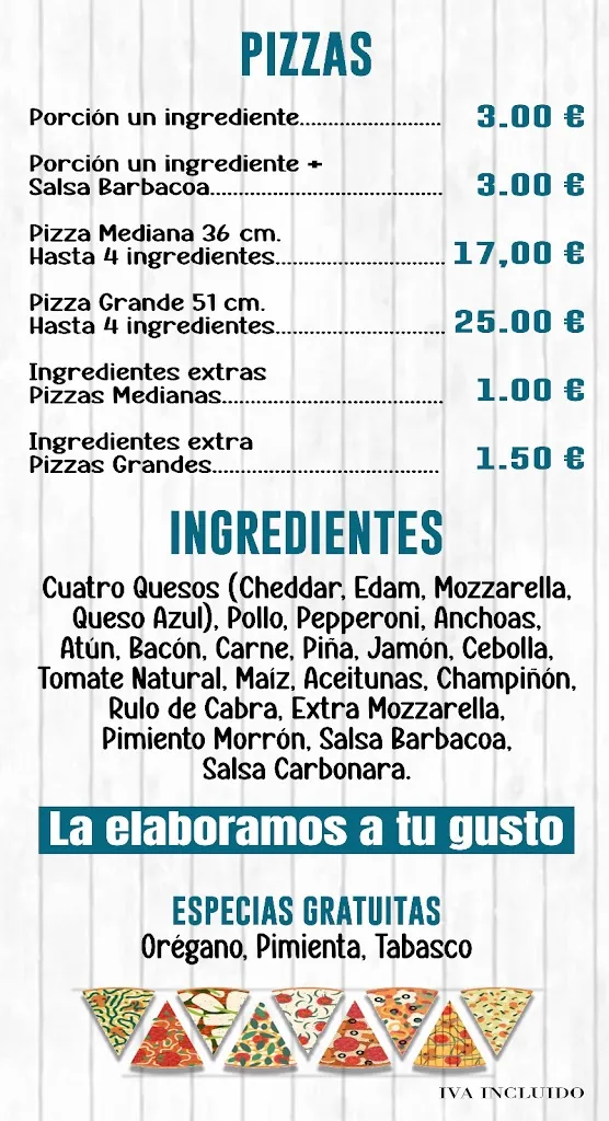 Menu_Pizzeria Mirador_Piedralaves_image_3