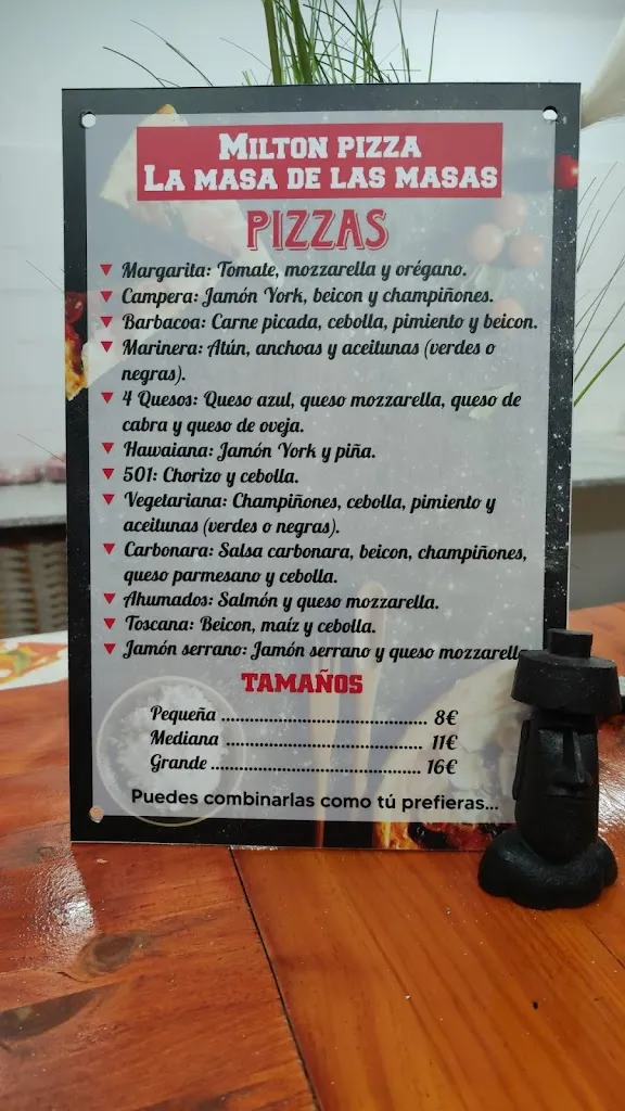 Menu_Milton pizza de piedralaves_Piedralaves_image_4
