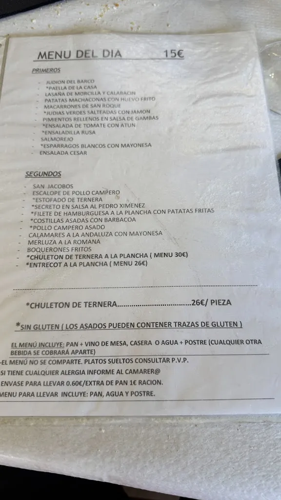 Menu_RESTAURANTE EL TRECE_Piedralaves_image_2