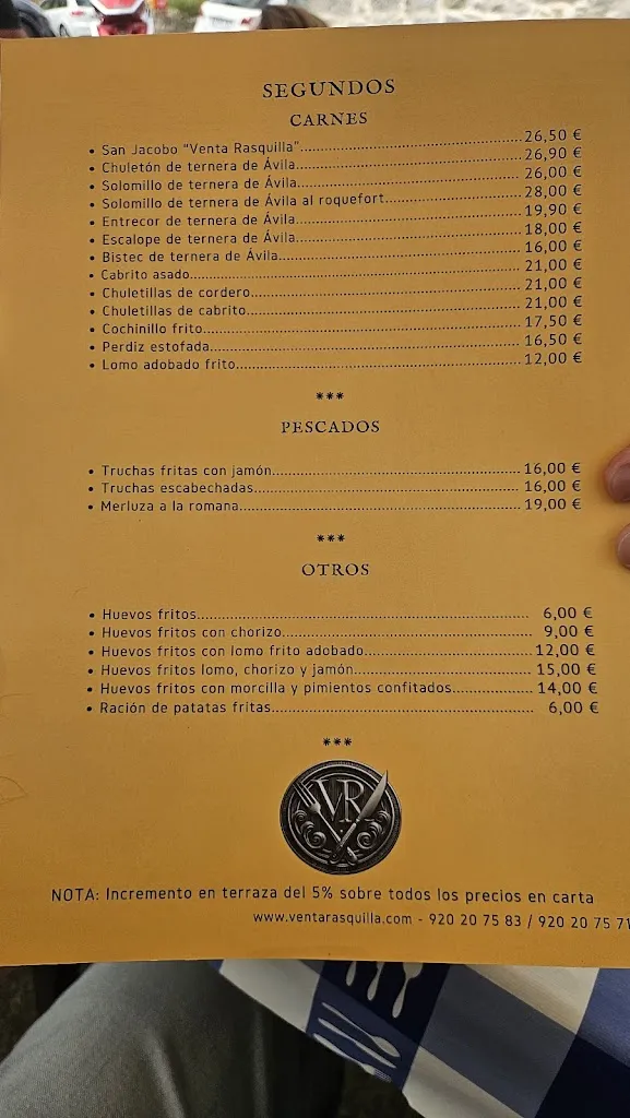 Menu_Hostal - Restaurante 