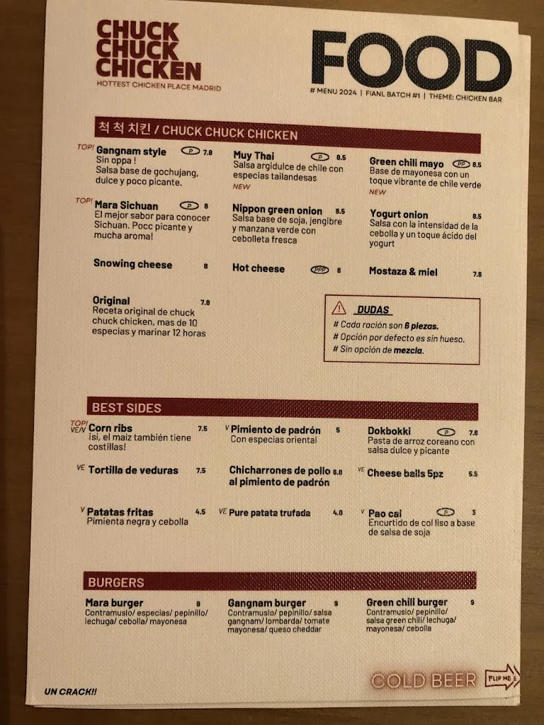Menu_CHUCK CHUCK CHICKEN _Sanchorreja_image_2