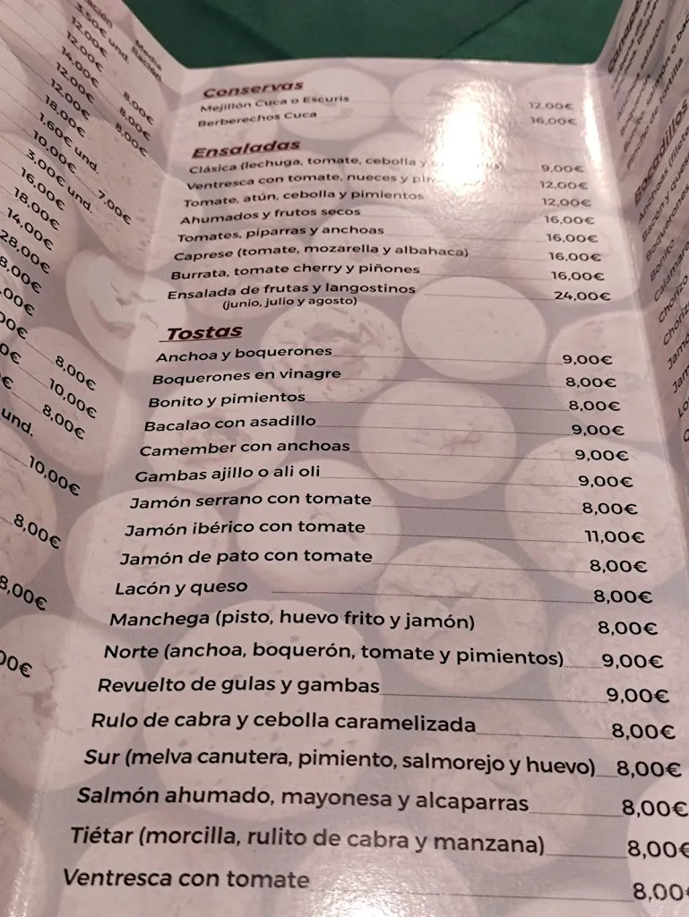 Menu_café bar alcoeva_Santa María del Tiétar_image_2