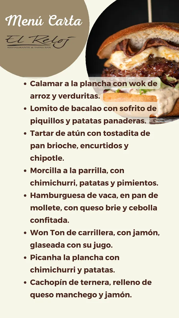 Menu_El Reloj Restaurante_Serrada La_immagine_2