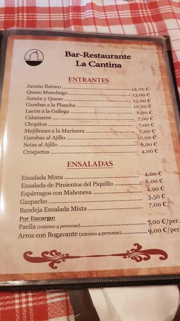 Menu_Restaurante terraza 