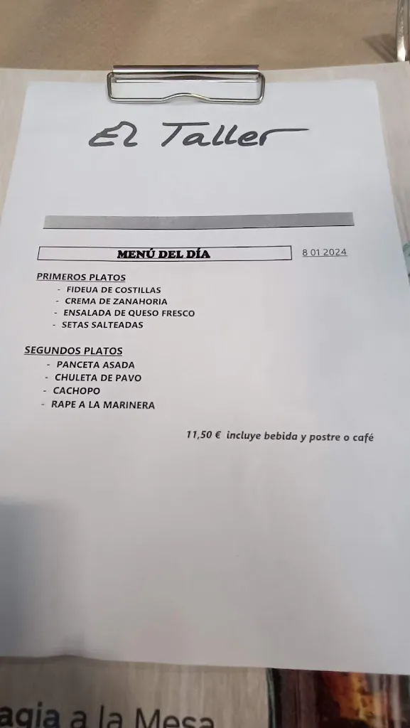 Menu_Restaurante EL TALLER_Valdecasa_image_3
