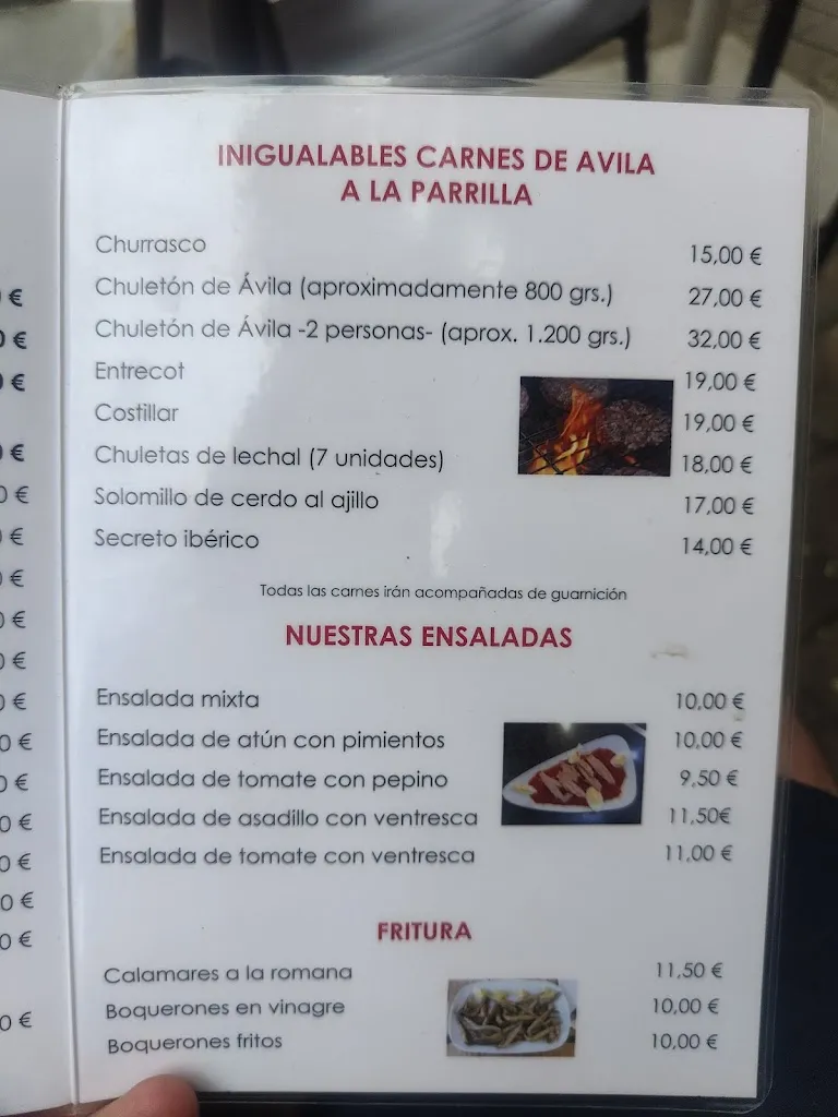 Menu_El bloque de Ávila_Vadillo de la Sierra_immagine_2