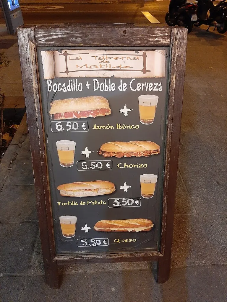 Menu_La Taberna de Matilde_Vadillo de la Sierra_image_1