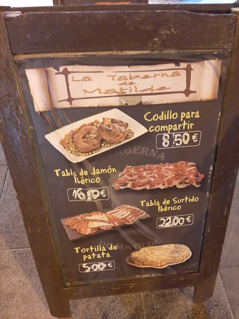 Menu_La Taberna de Matilde_Vadillo de la Sierra_image_3