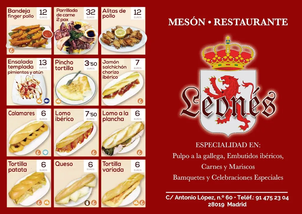 Menu_Mesón Leonés_Vadillo de la Sierra_immagine_3