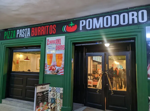 POMODORO Pizza Pasta Burritos restaurant in Vadillo de la Sierra