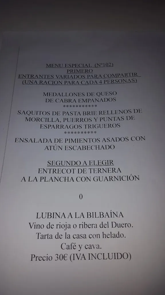 Menu_Restaurante La Torre_Torre La_immagine_3