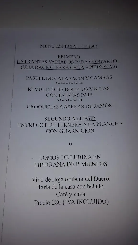 Menu_Restaurante La Torre_Torre La_immagine_4