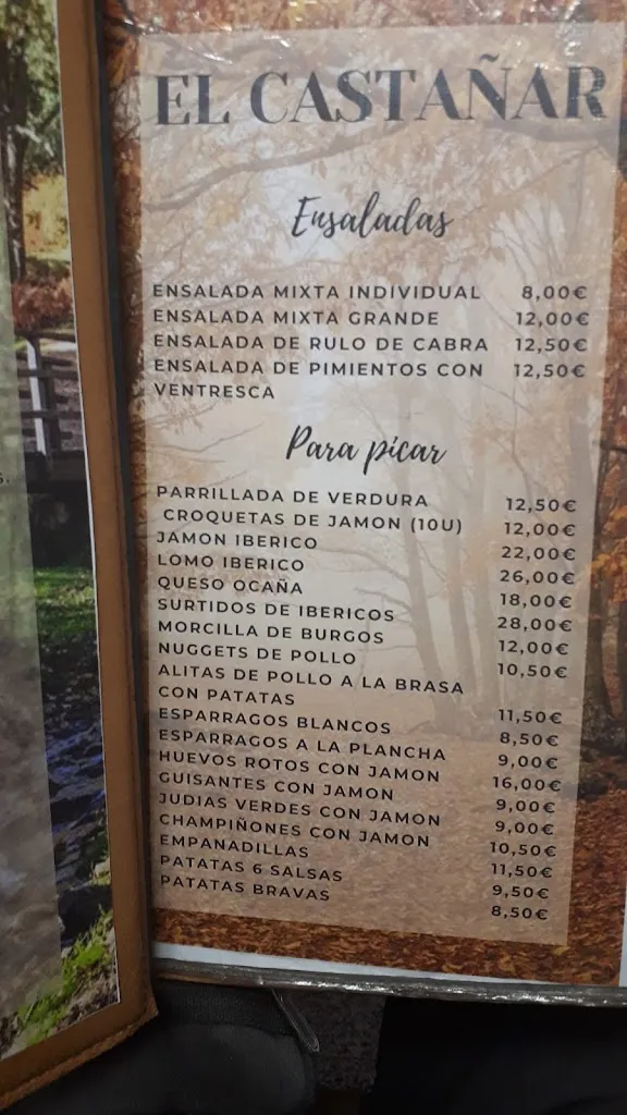 Menu_Restaurante El Castañar_Tiemblo El_image_1