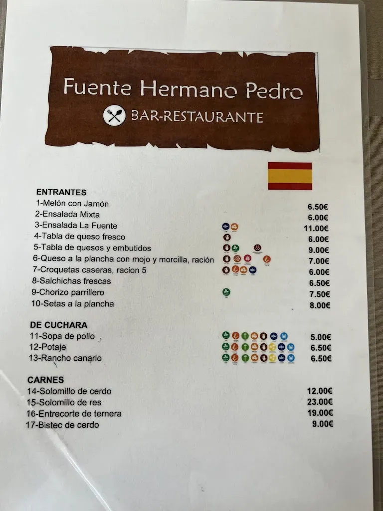 Menu_Restaurante Fuente Hermano Pedro_Villaflor_image_3