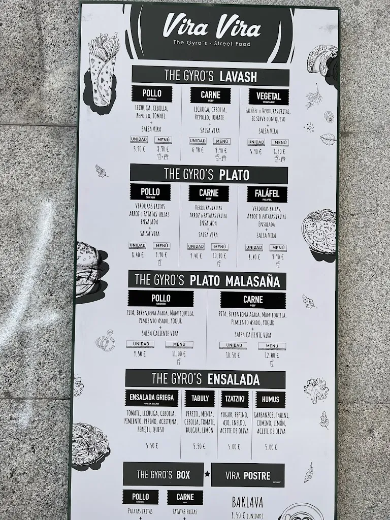 Menu_Vira Vira. The Gyro’s - Street Food_Vita_image_3