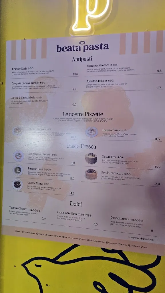 Menu_Beata Pasta - Callao_Vita_image_1