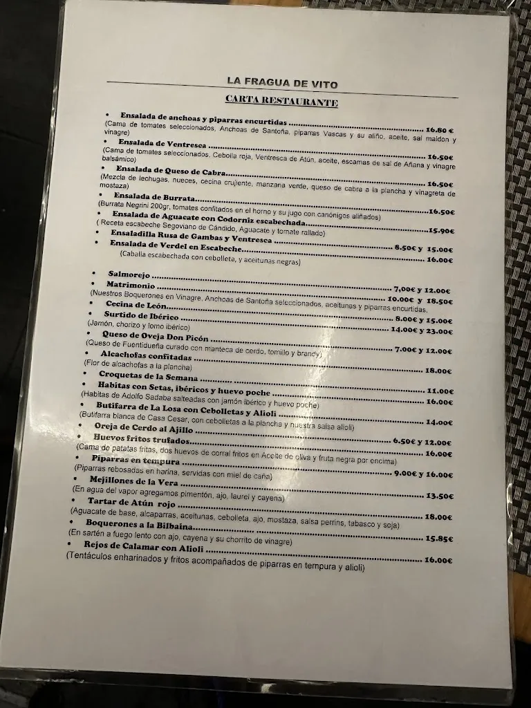 Menu_Taberna La Fragua De Vito_Vita_immagine_3