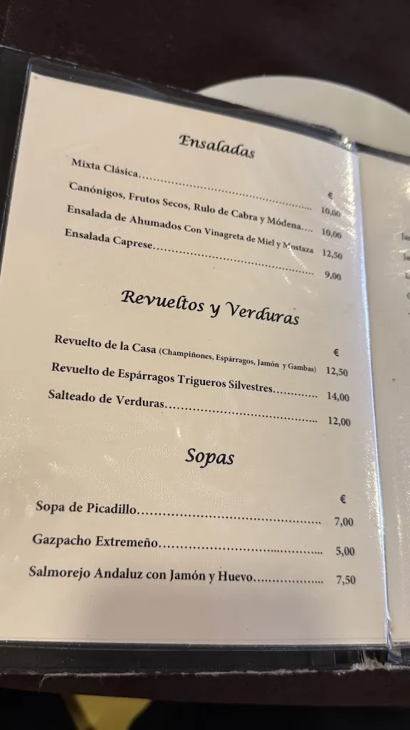 Menu_Mesón Restaurante Trinidad_Alange_image_4