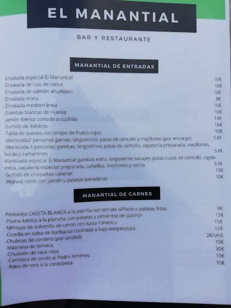 Menu_Bar-Restaurante El Manantial_Alange_image_3