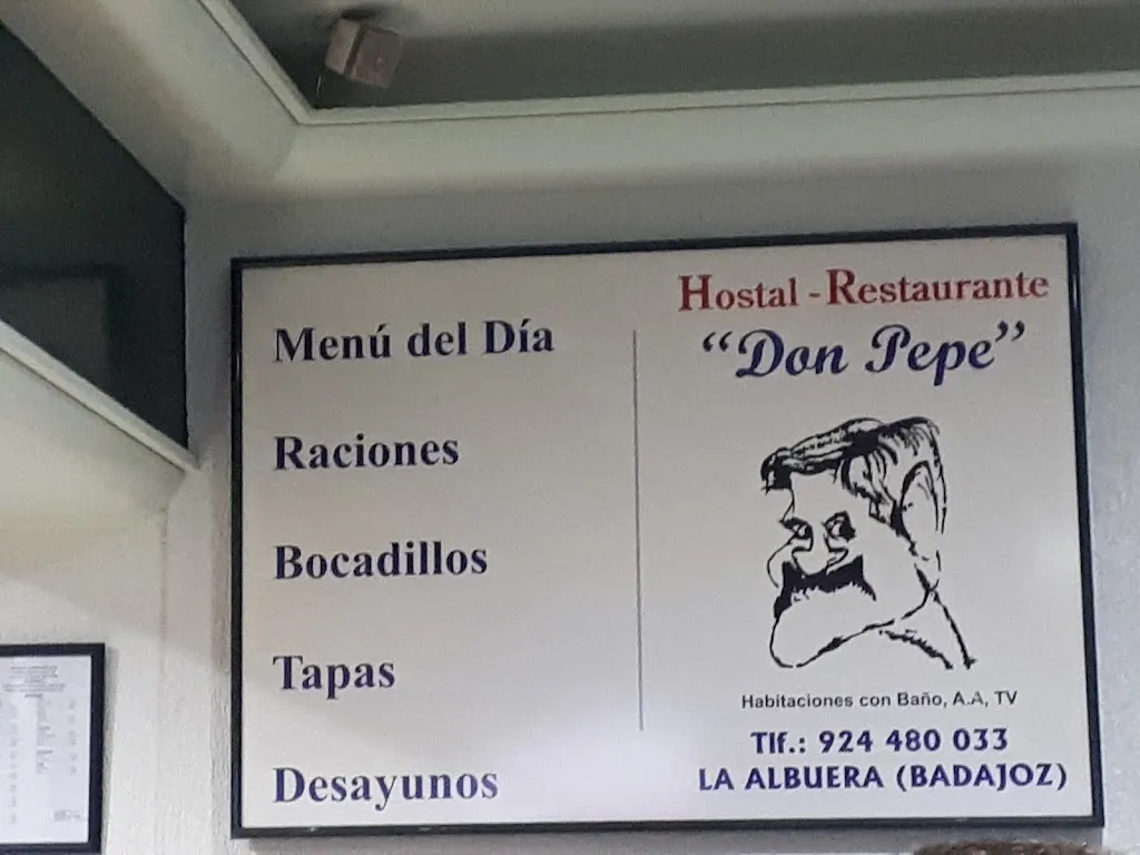 Menu_Hostal Restaurante Don Pepe_Albuera La_image_1