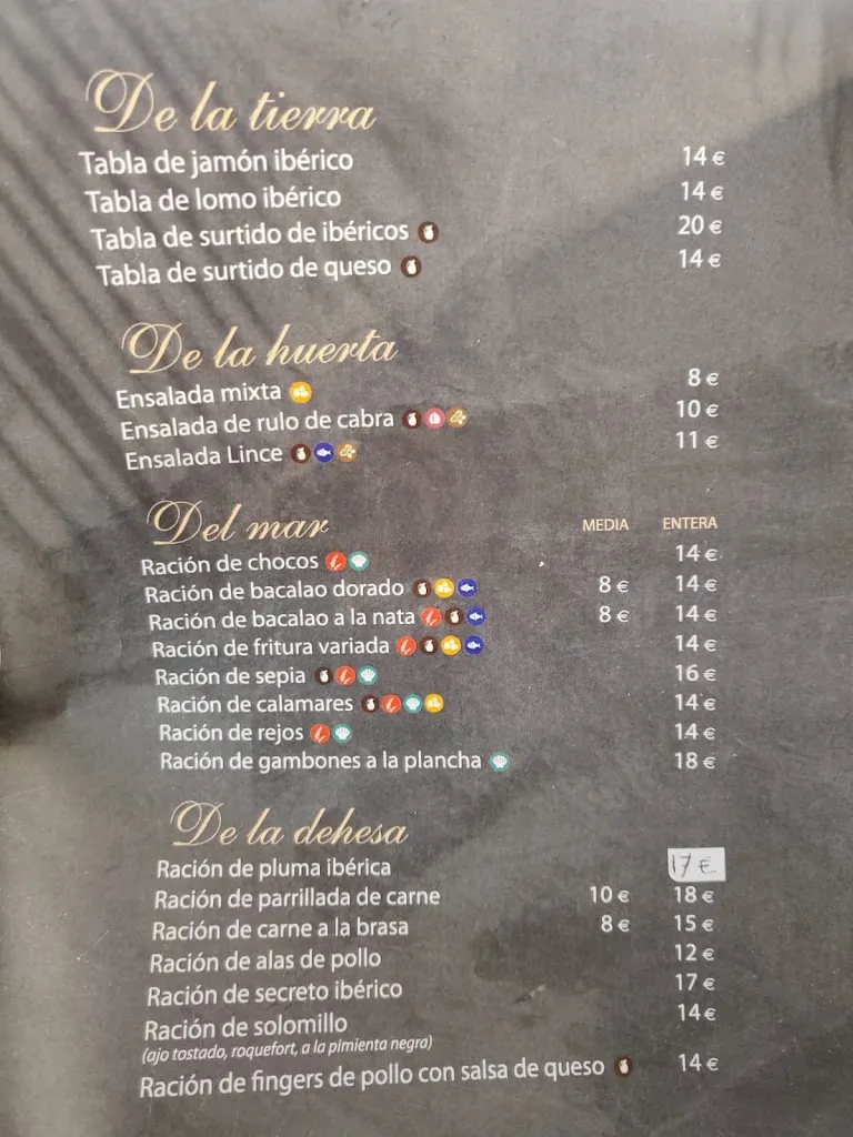Menu_Restaurante Palacio de Lince_Albuera La_image_2