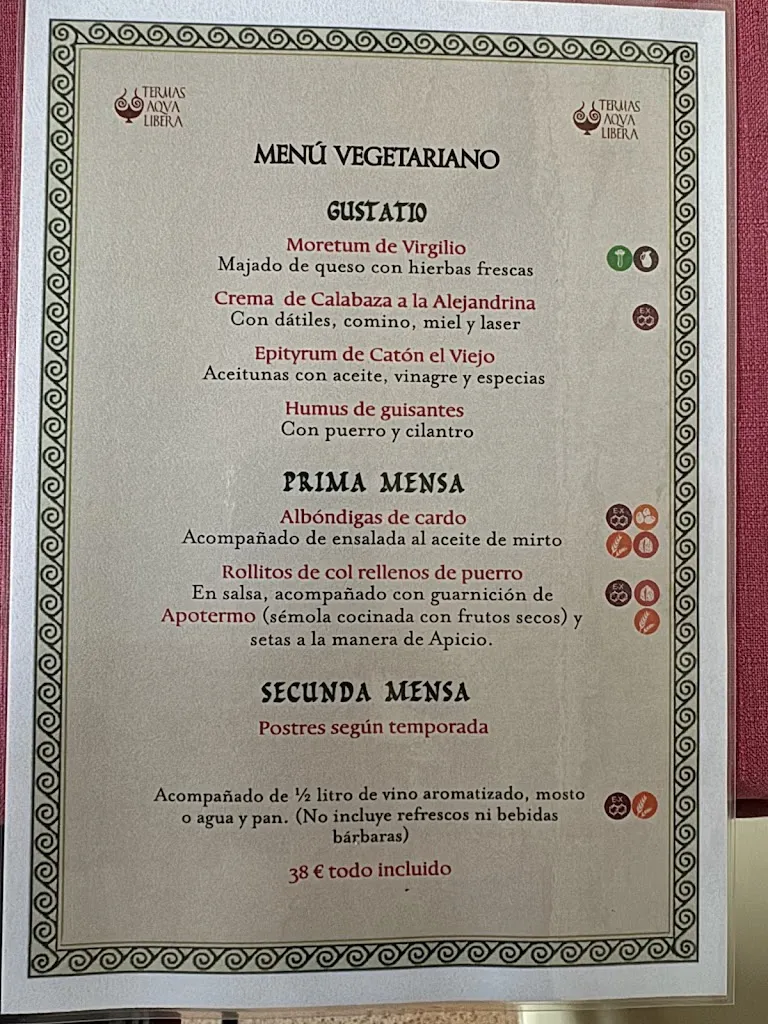 Menu_Restaurante romano Aqua Libera_Aljucén_image_4