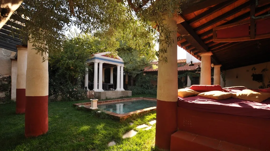 Termas Aqua Libera restaurant in Aljucén