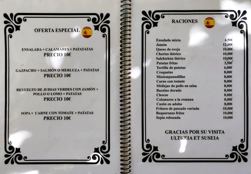Menu_Cafe - Bar EL PARQUE_Aljucén_image_2